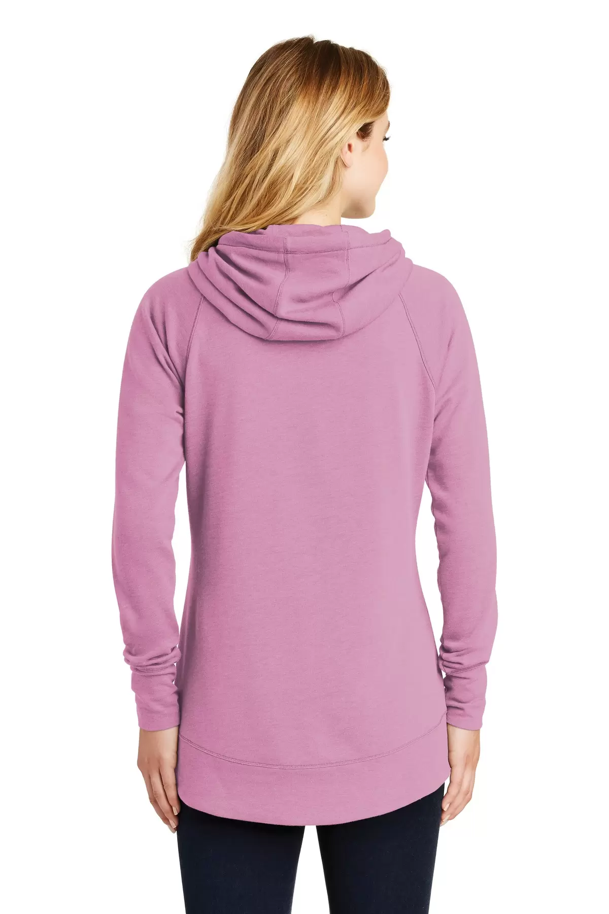 1001 LNEA510 New Era  Ladies Tri-Blend Fleece Pullover Hoodie SKU: LNEA510