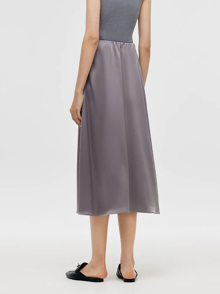 Acetate Flowy Women Skirt 