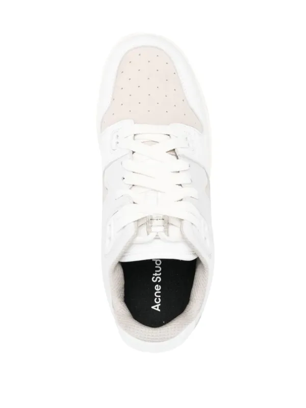 Acne Studios tonal panelled low top sneakers | Luxury and style at your fingertips