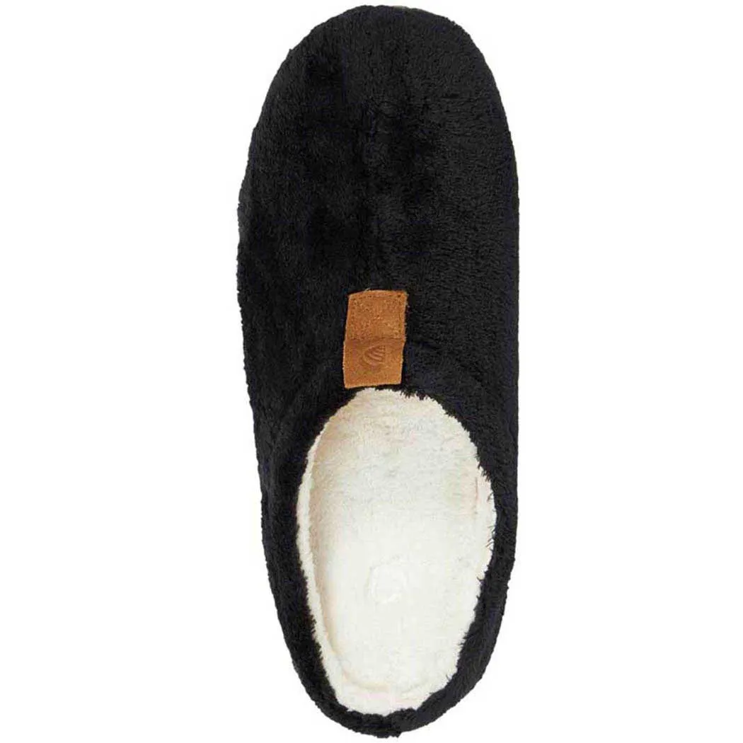 Acorn Spencer Spa Hoodback Slipper Black (Women's)