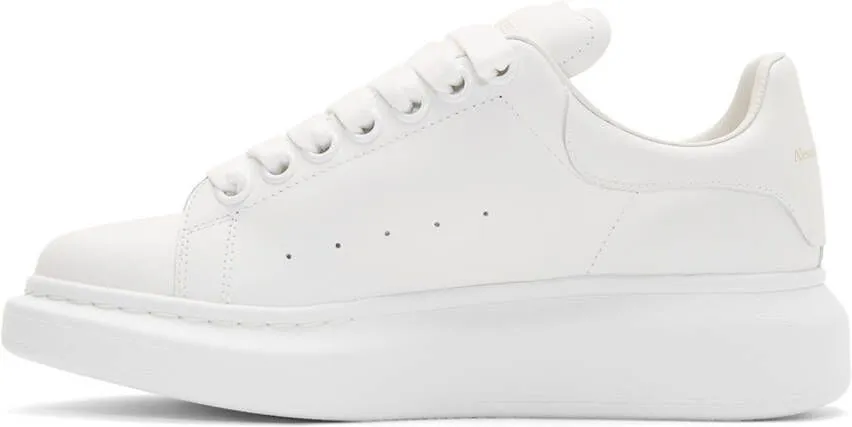 Alexander McQueen White Oversized Sneakers