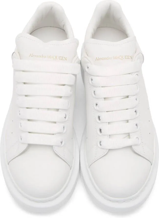 Alexander McQueen White Oversized Sneakers