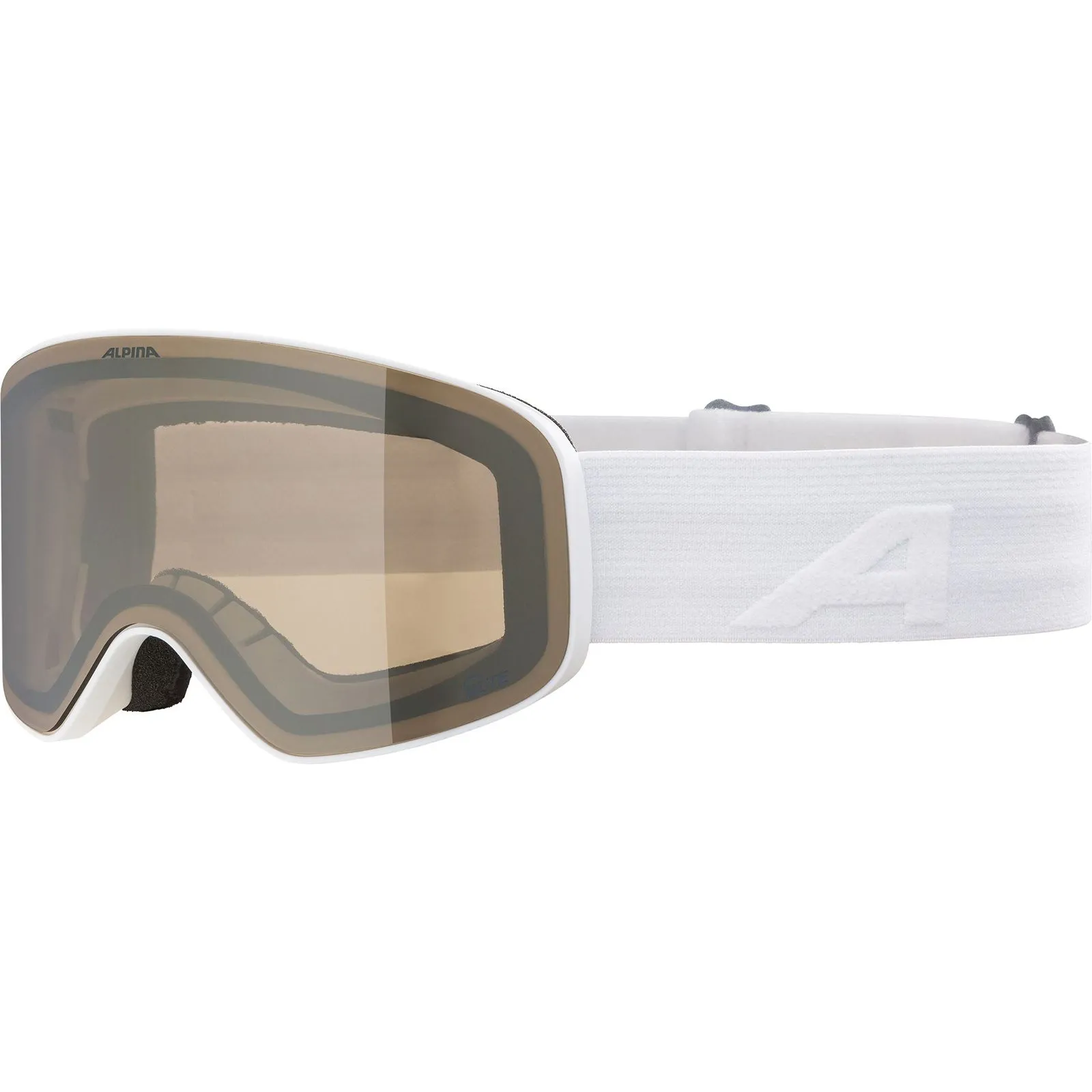 Alpina - Fernie Q-Lite Goggles Kids white matt