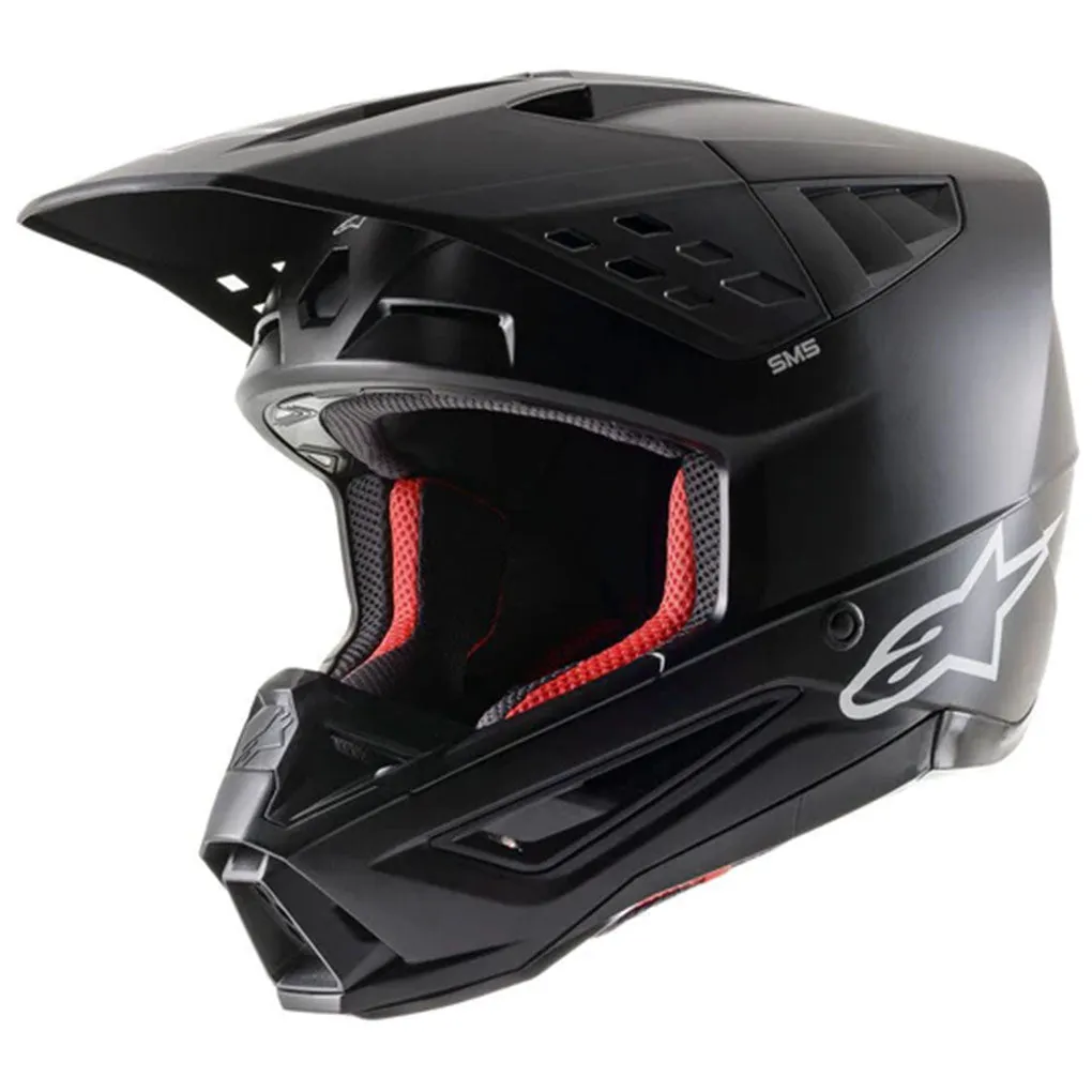 Alpinestars - 2024 SM5 Solid Matt Black Helmet