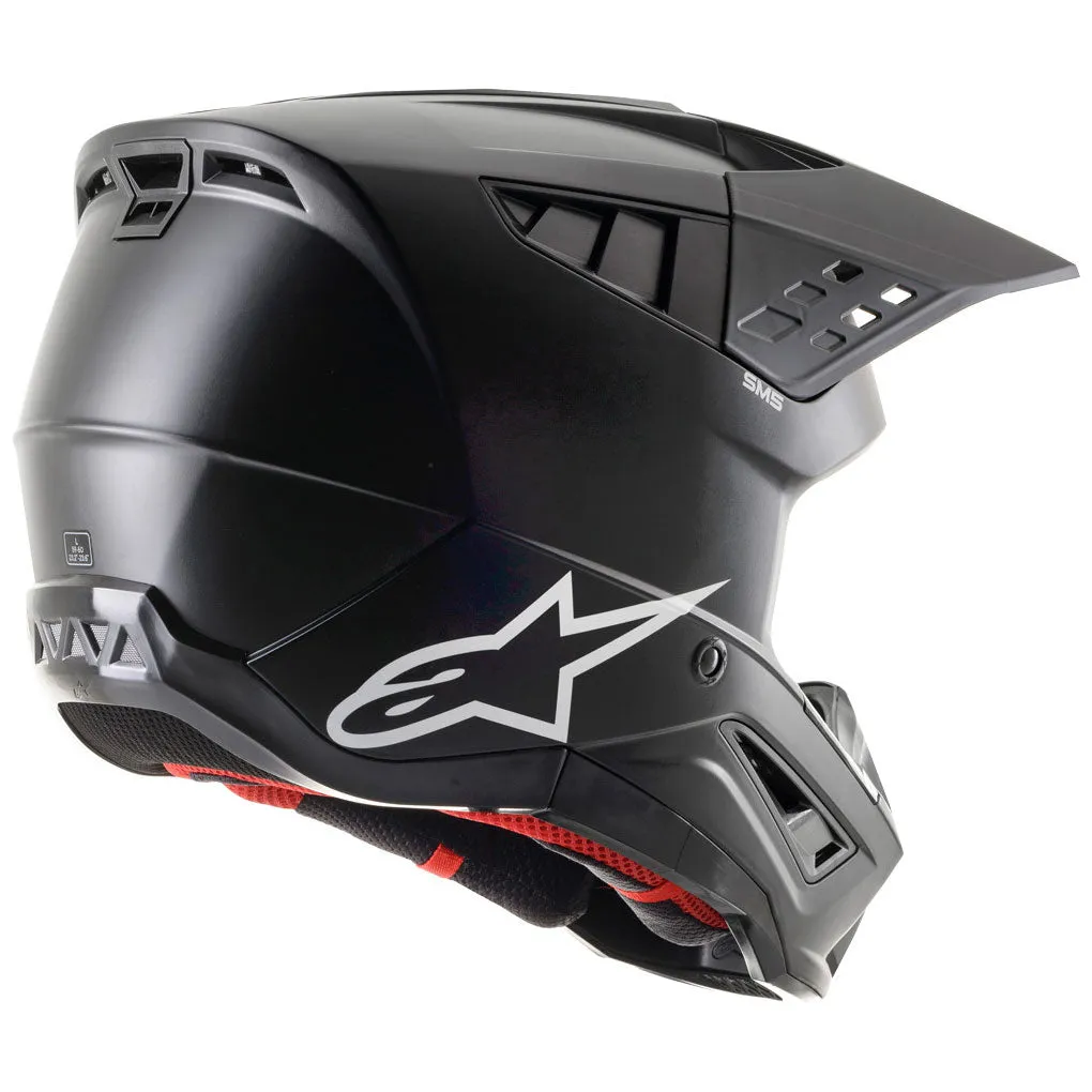 Alpinestars - 2024 SM5 Solid Matt Black Helmet