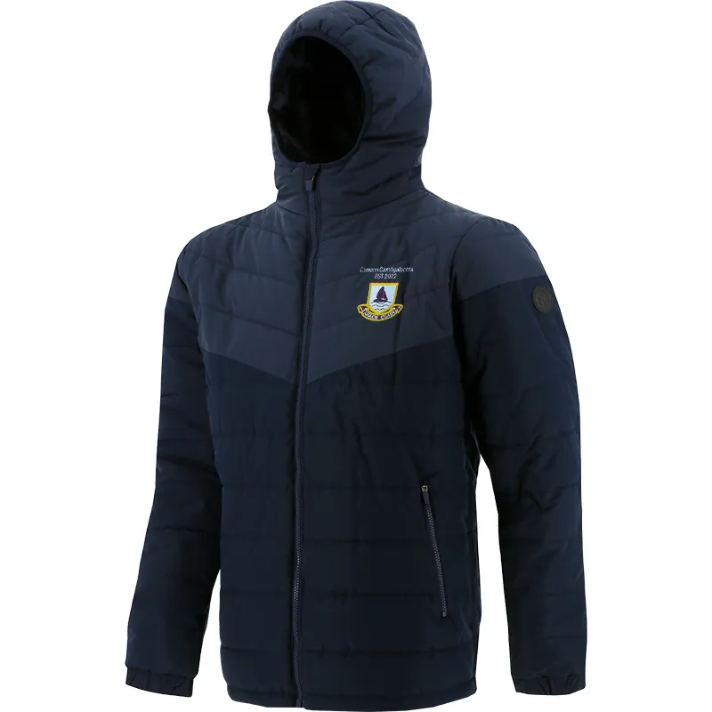 Annaghdown Camogie Club Men's Maddox Hooded Padded Jacket Marine