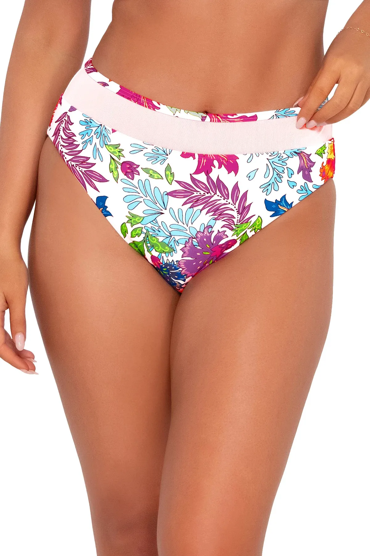 Annie High Waist Bikini Bottom