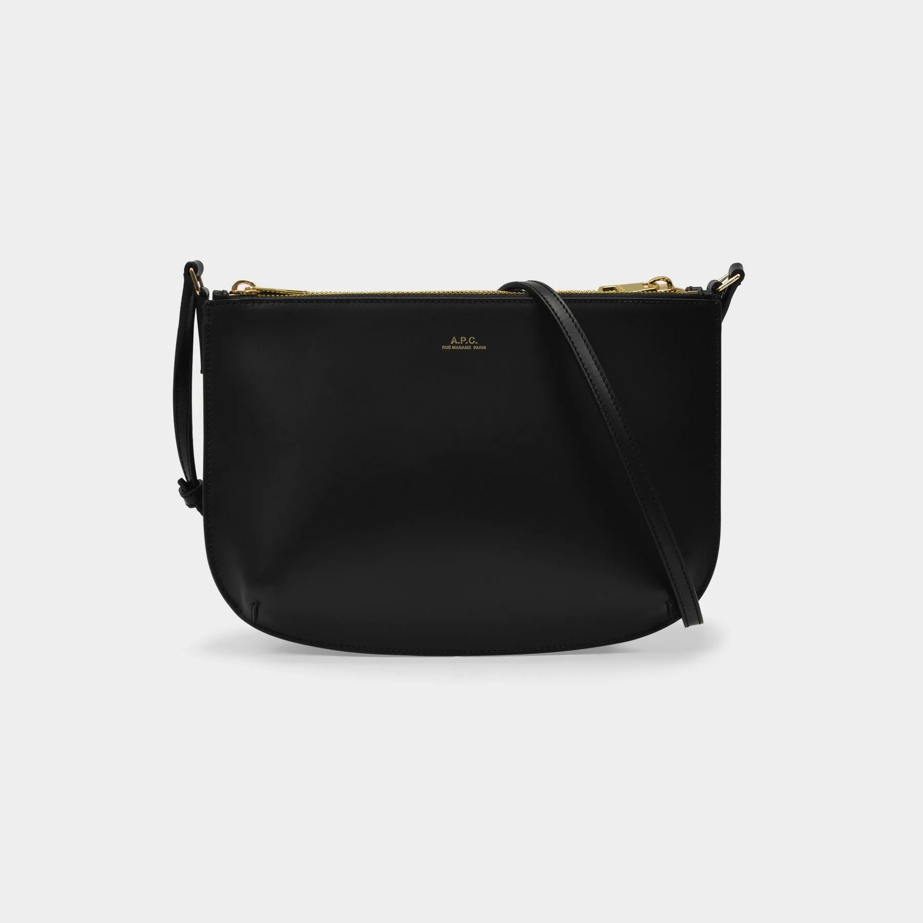 A.P.C.  Sarah Bag in Black Leather