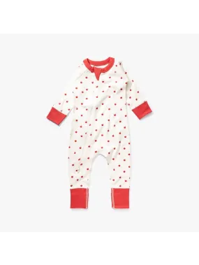 Apple Zip Romper