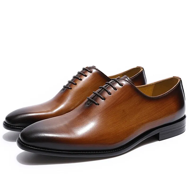 Ardito 2  -  Whole Cut Men's Leather Oxford Dress Shoes