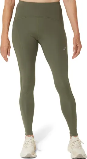 Asics Women's Road High Waist Tight Mantle Green | Buy Asics Women's Road High Waist Tight Mantle Green here | Outnort