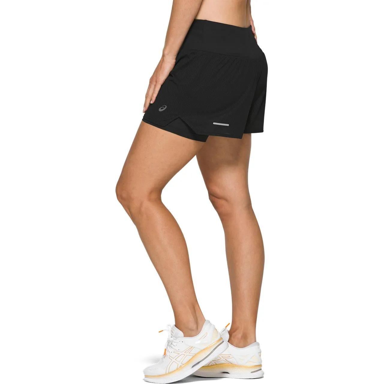 Asics Women's Ventilate 2-n-1 3.5in Shorts Performance Black | Buy Asics Women's Ventilate 2-n-1 3.5in Shorts Performa