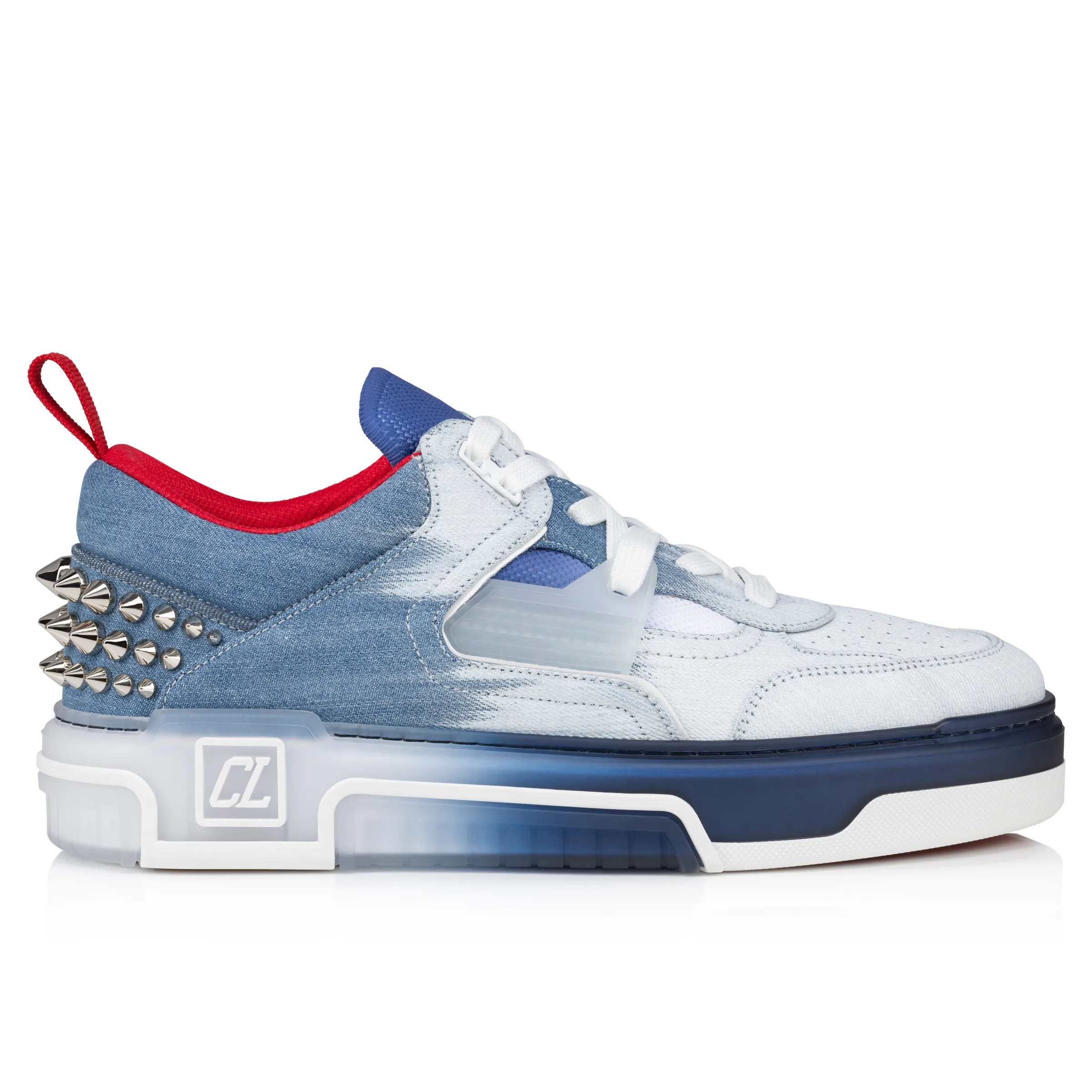 Astroloubi Sneakers - Denim and rubber - Denim - Men