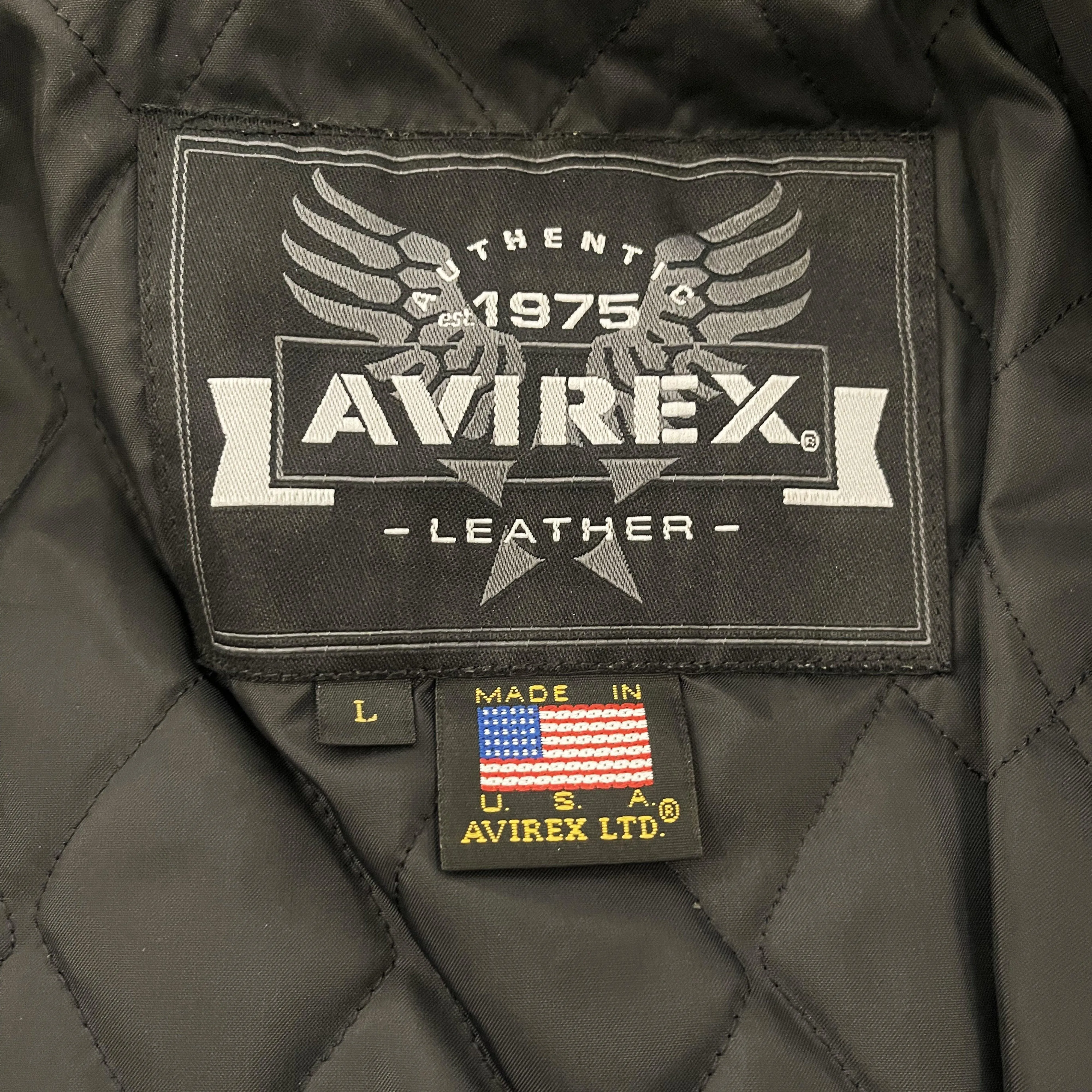 Avirex Leather Flight Jacket