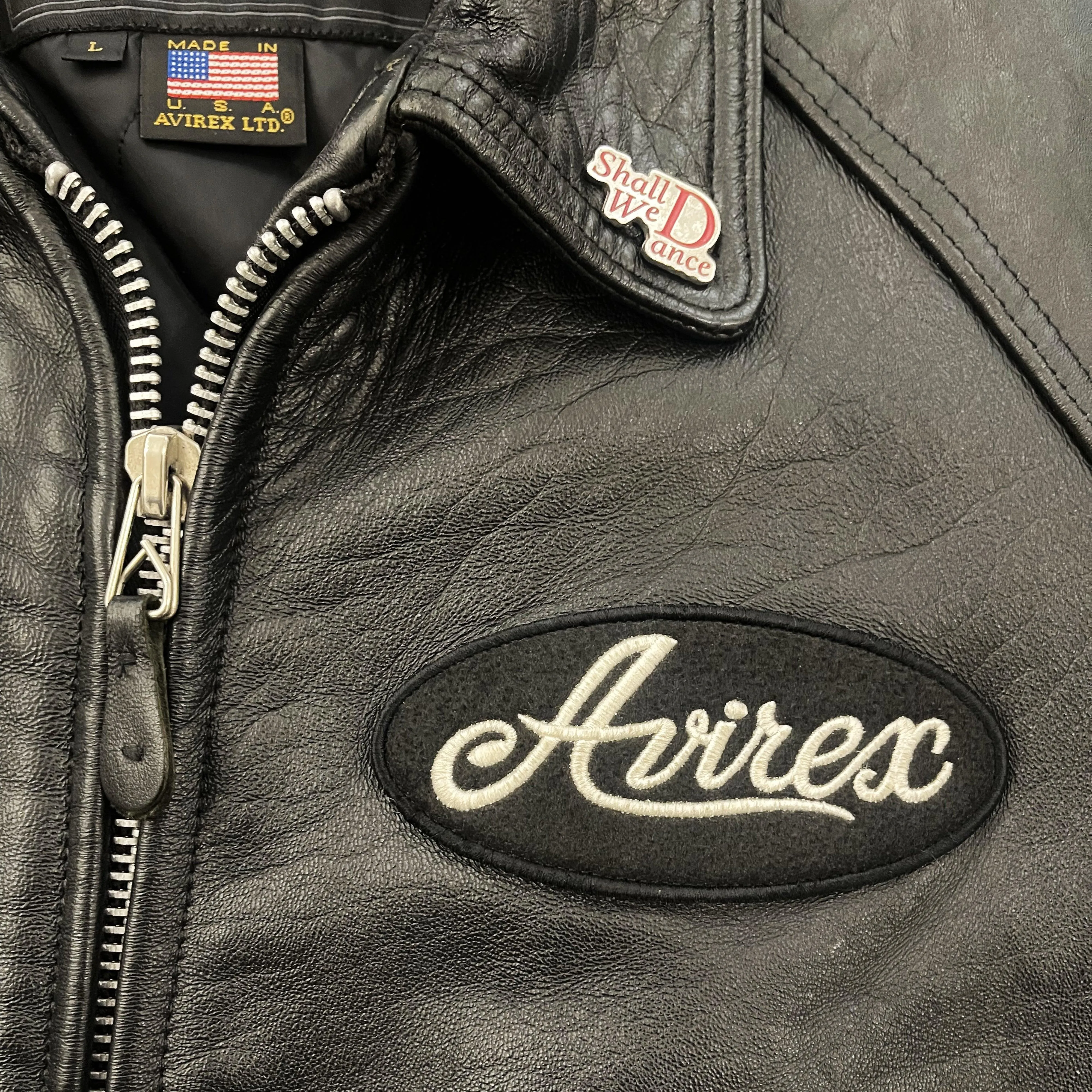 Avirex Leather Flight Jacket