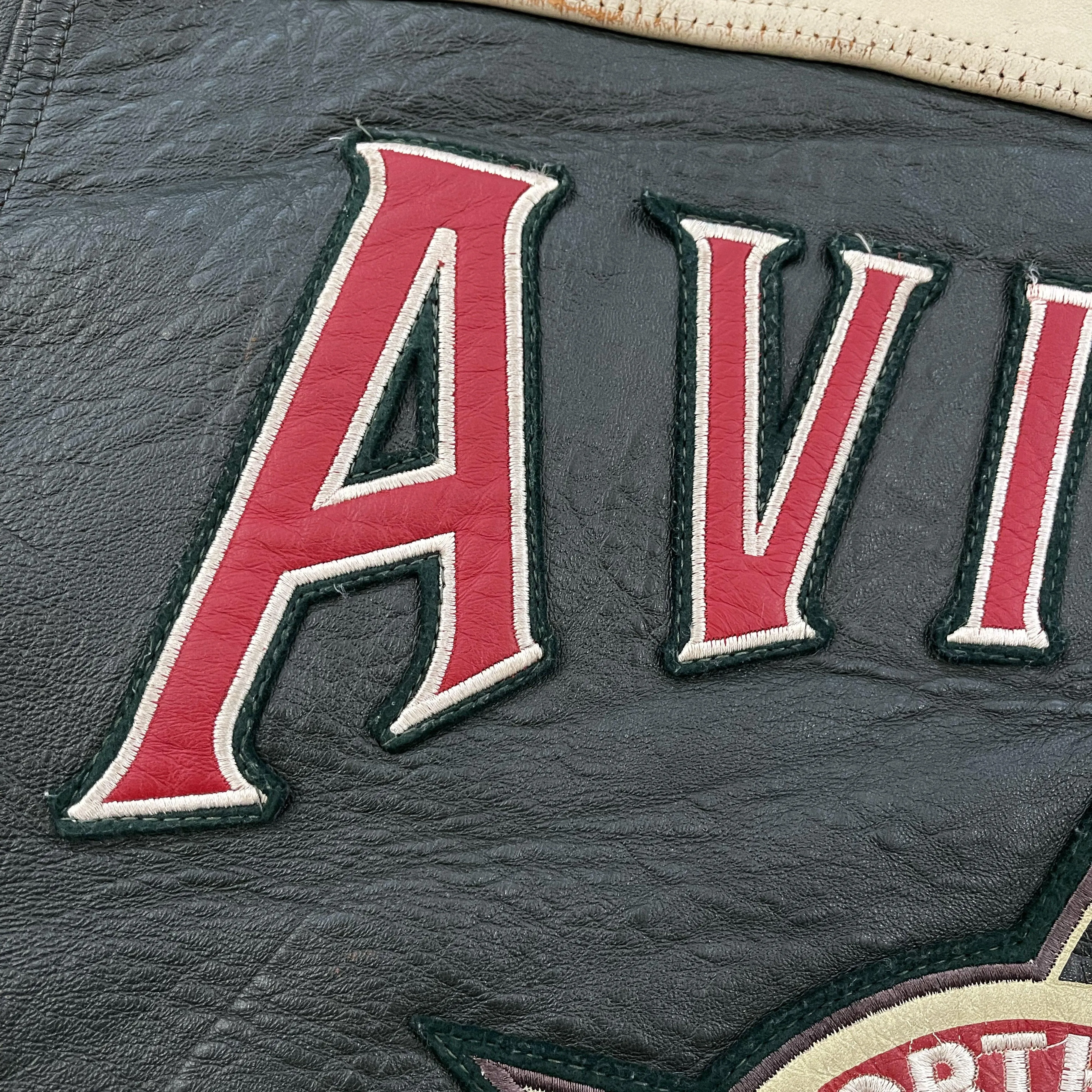 Avirex Leather Varsity Jacket