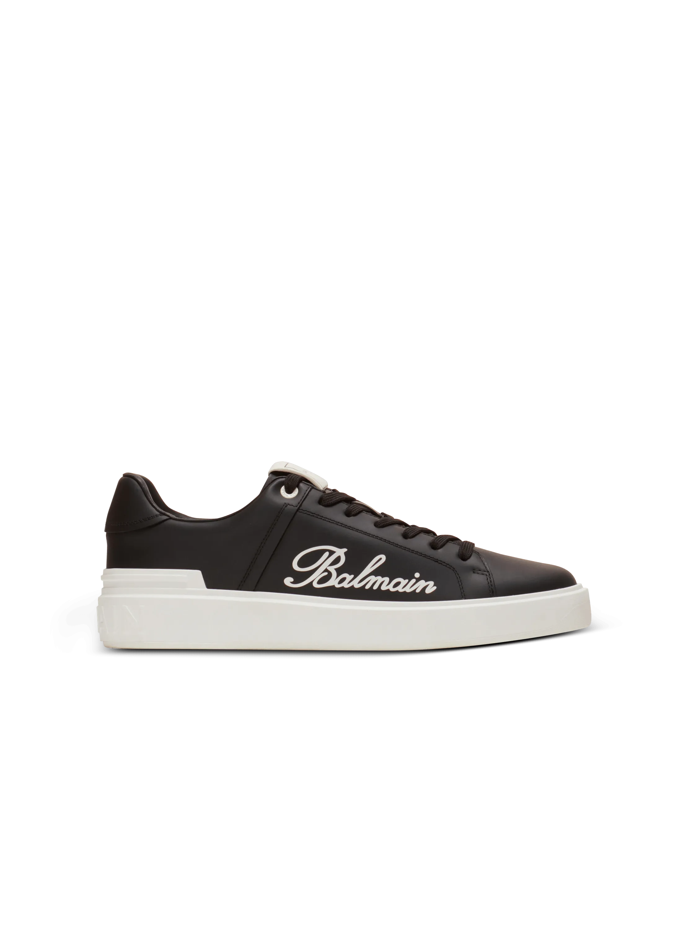 B-Court Balmain Signature calfskin sneakers