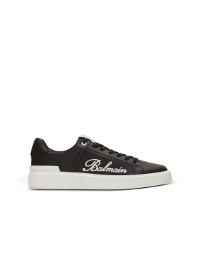 B-Court Balmain Signature calfskin sneakers