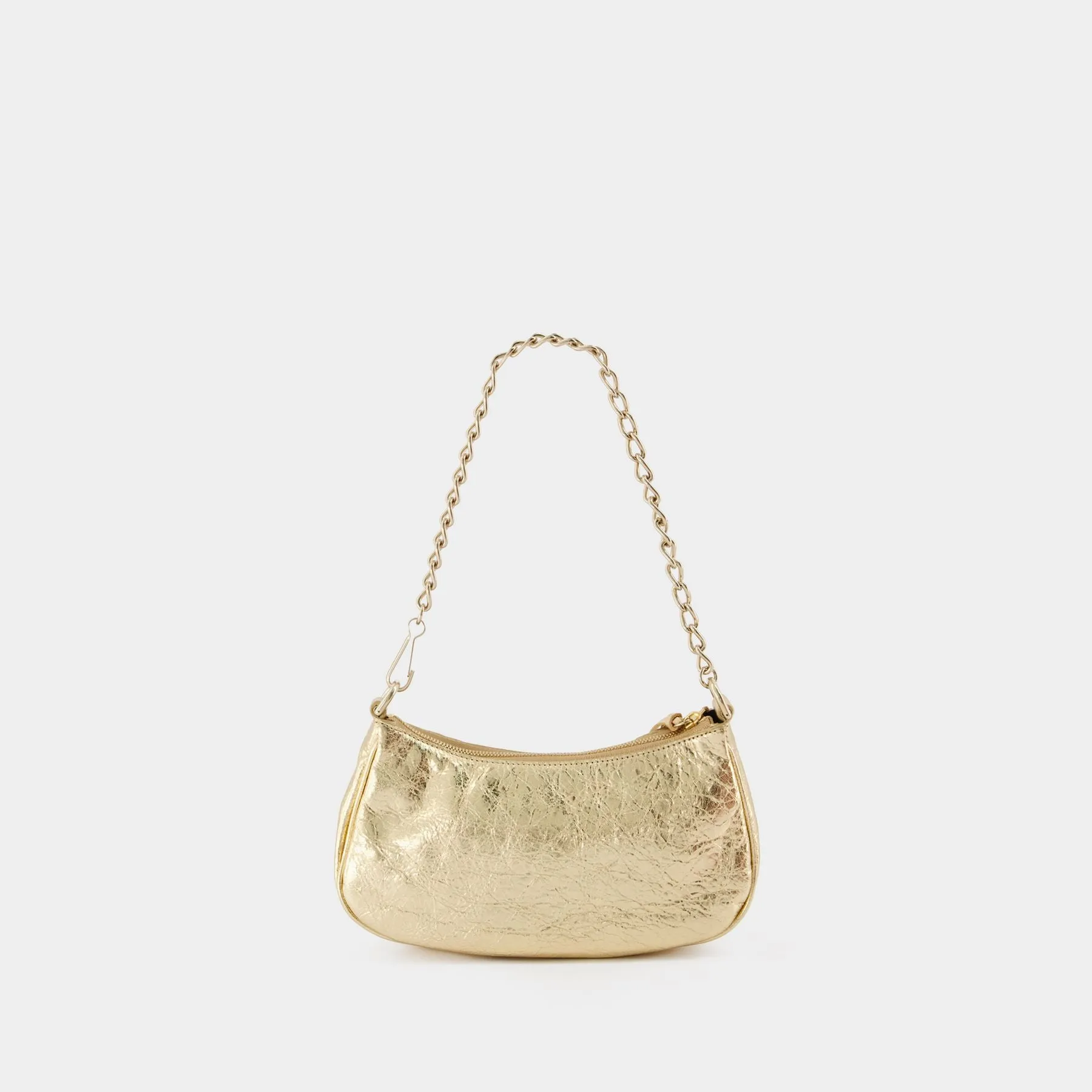 Balenciaga  Le Cagole Mini W/Ch Bag - Balenciaga -  Gold Clair - Leather