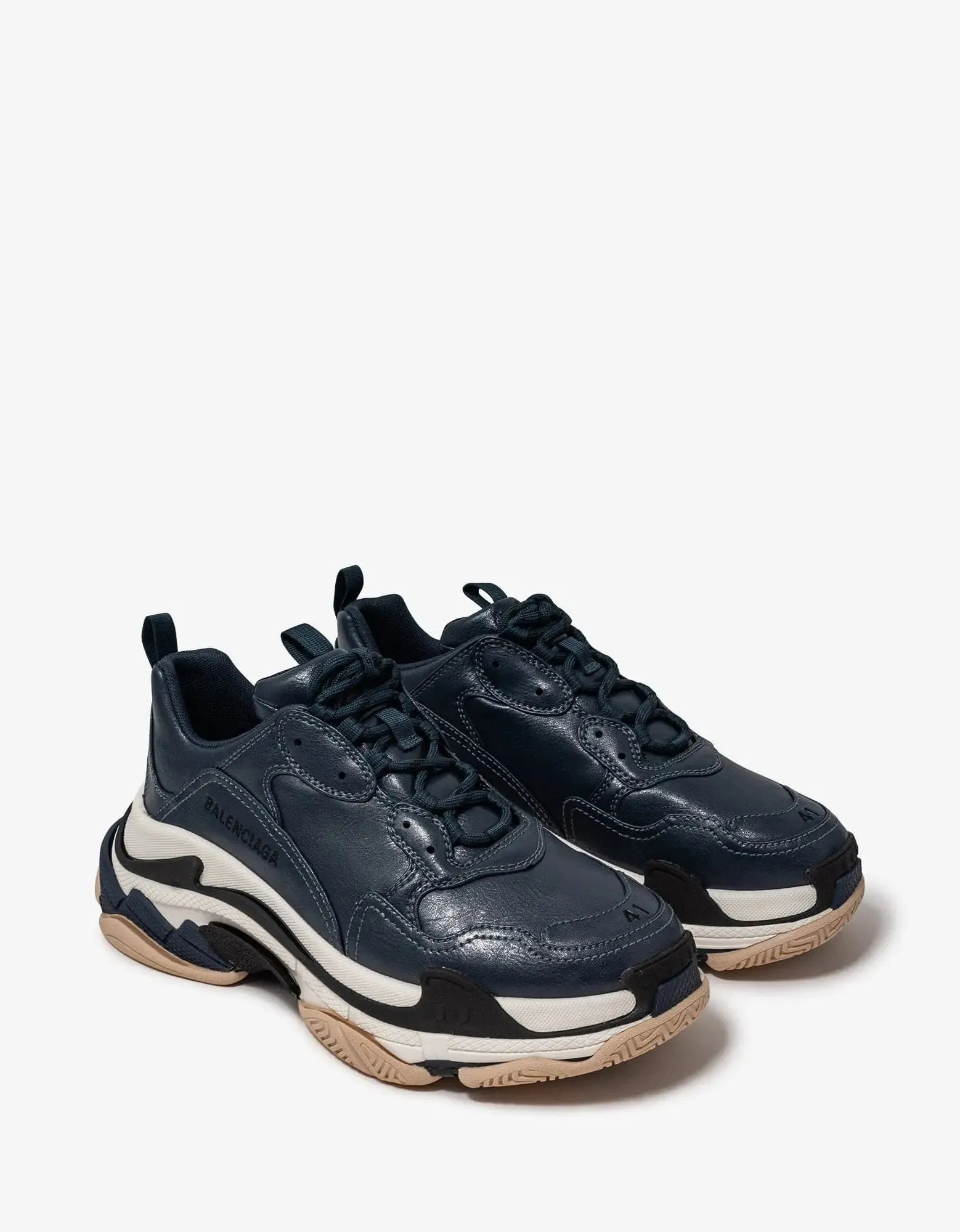 Balenciaga Triple S Stone Blue Trainers