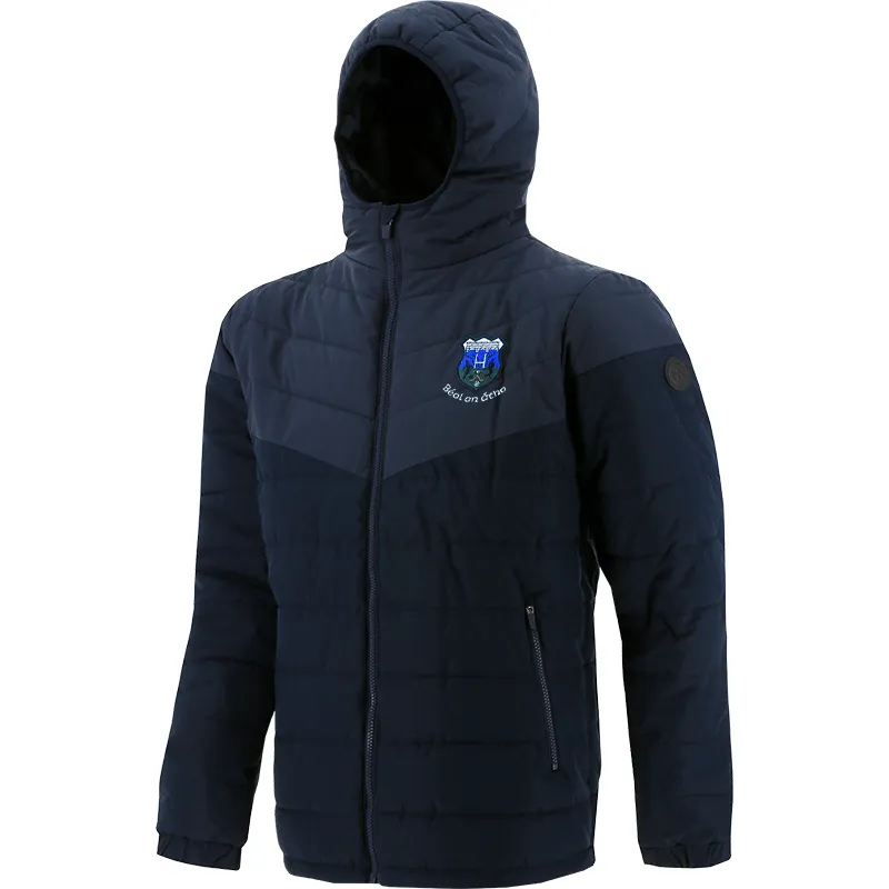 Ballina GAA Club Kids' Maddox Hooded Padded Jacket Marine