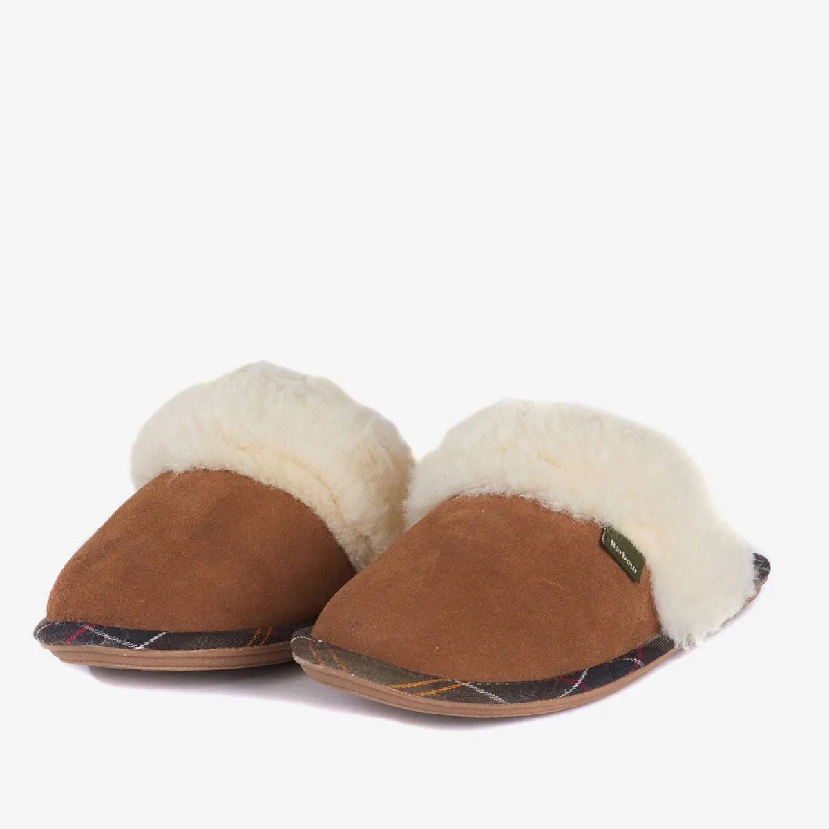 Barbour Lydia Mule Women's Slipper | Camel Suede