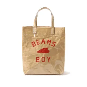 BB Logo Shop Bag - Beige