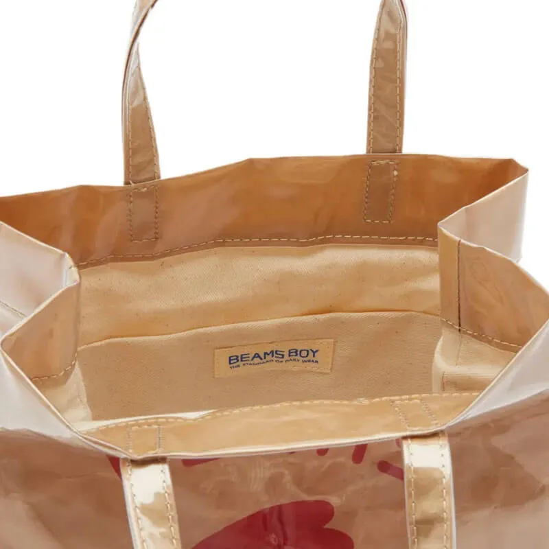 BB Logo Shop Bag - Beige