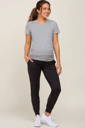 Black Maternity Joggers