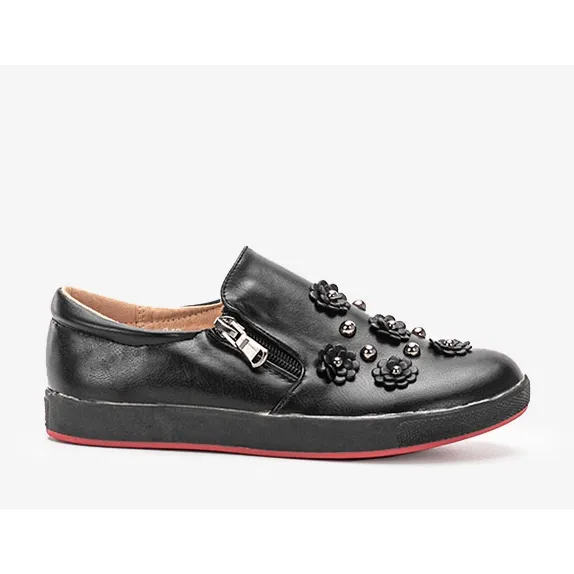 BM Jorik black children's sneakers