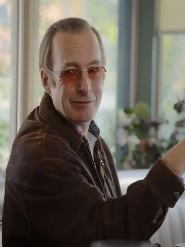 Bob Odenkirk I Think You Should Leave with Tim Robinson Leather Jacket