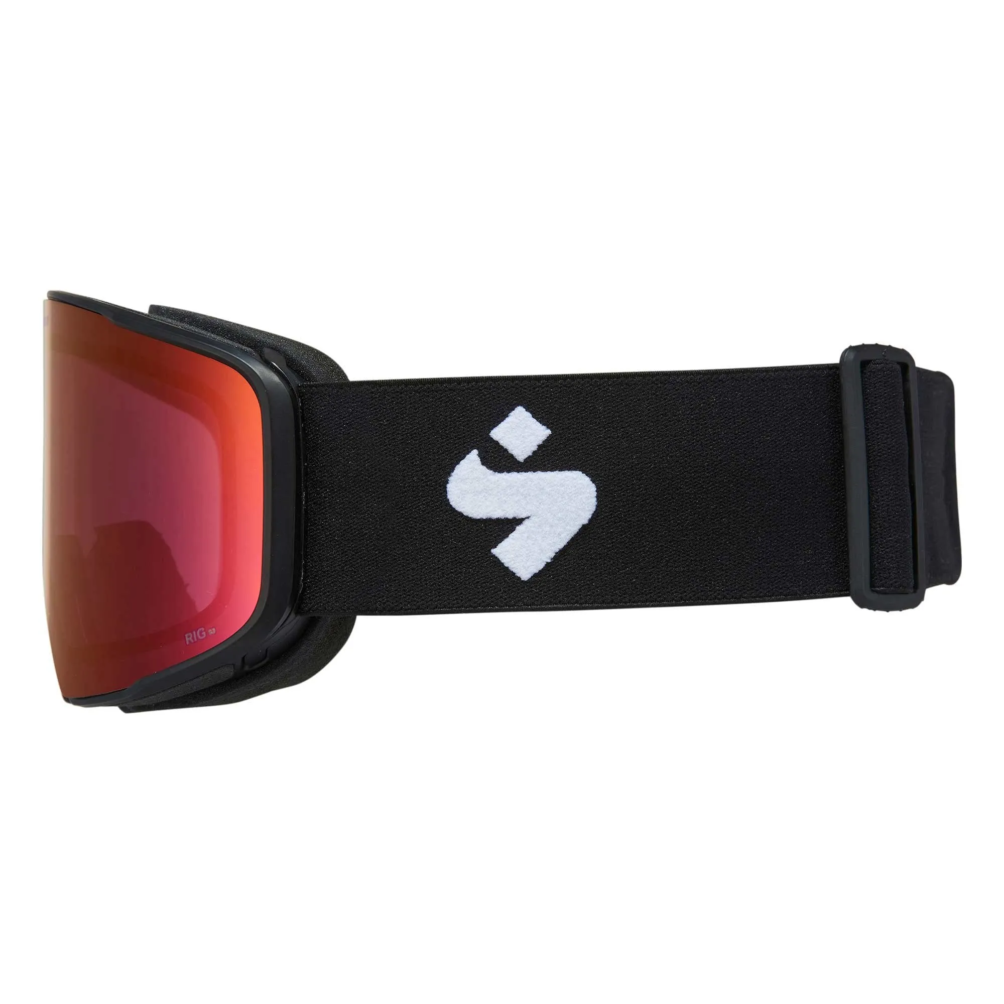 Boondock RIG Reflect Goggles - Matte Black/RIG Bixbite