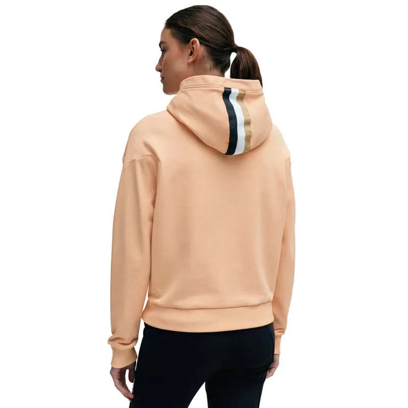 BOSS Equestrian Faye Logo Ladies Zip Hoodie - Peach Nougat