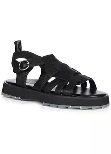 Bremer Black Chunky Sandals by EMU Australia | Look Again