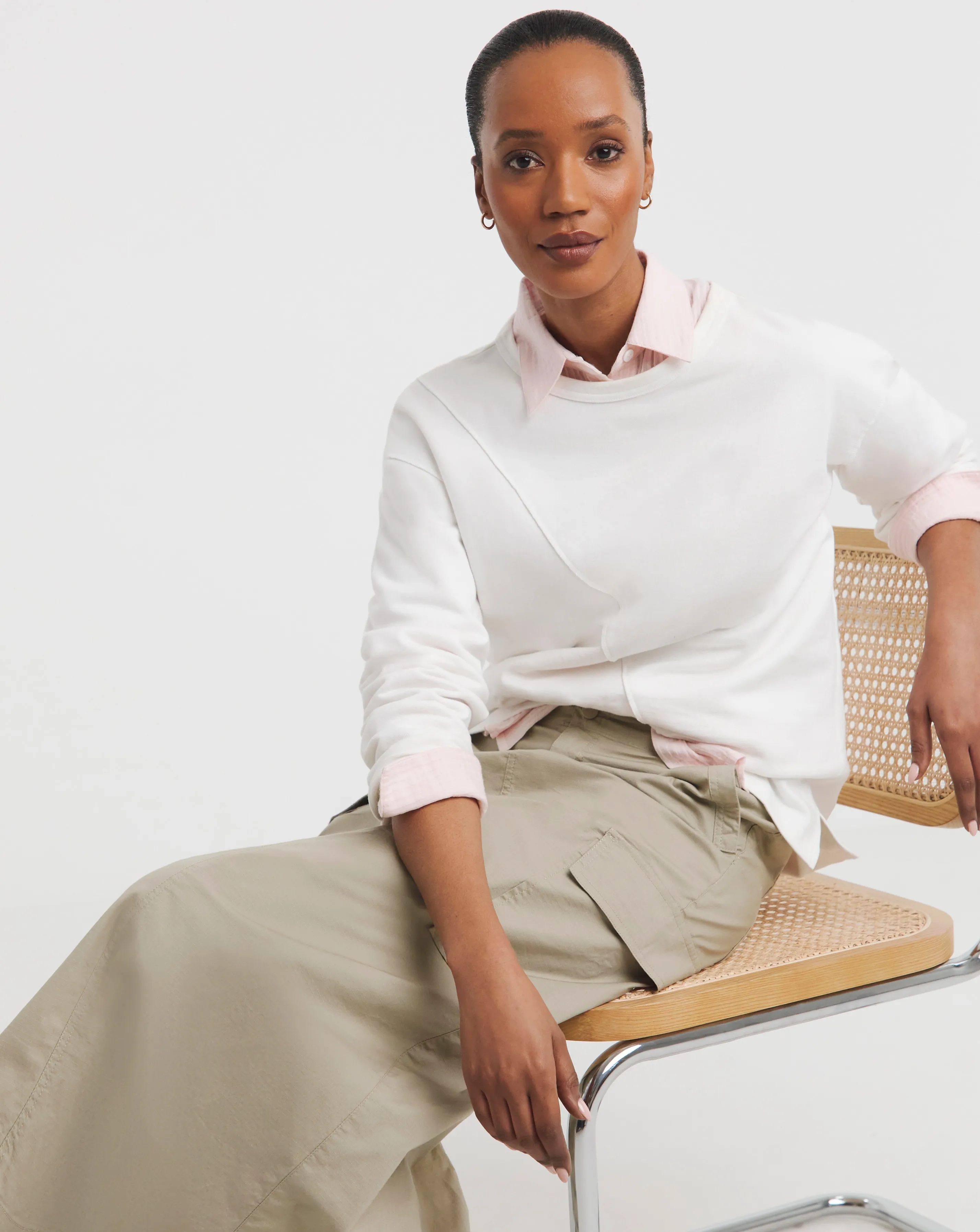 Camel Utility Midaxi Skirt