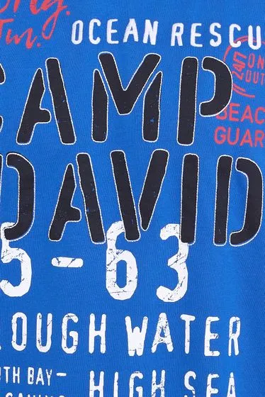 CAMP DAVID men's sweat pullover with cotton content, hooded pullover Limited Edition by Dieter Bohlen, long-sleeved shirt, 