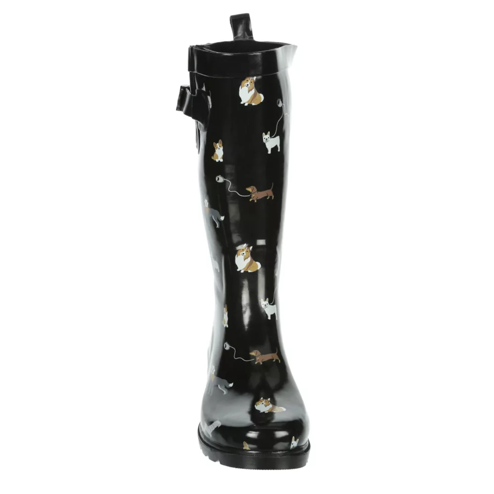 CAPELLI  WOMENS CAT AND DOG RAIN BOOT