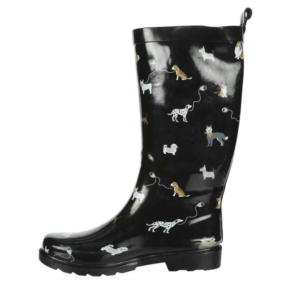 CAPELLI  WOMENS CAT AND DOG RAIN BOOT