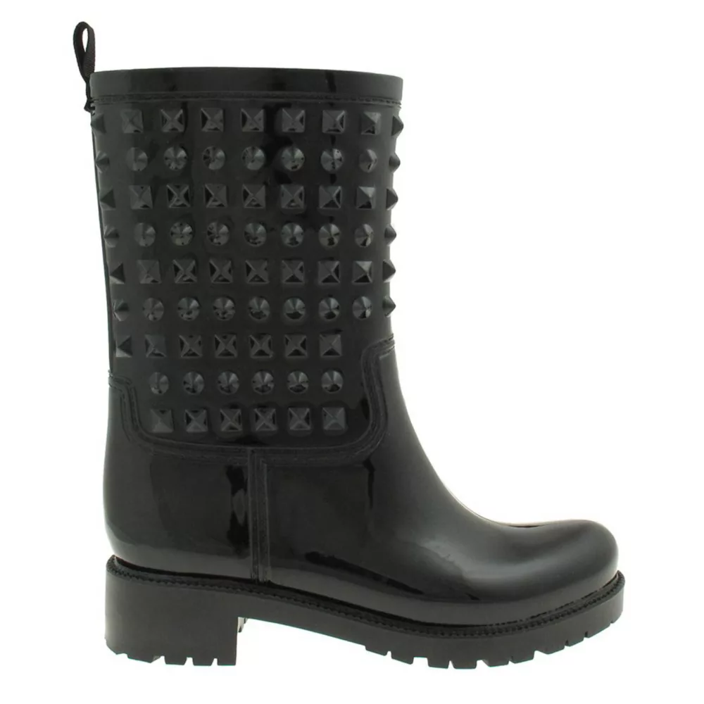 CAPELLI  WOMENS STUDDED RAIN BOOT