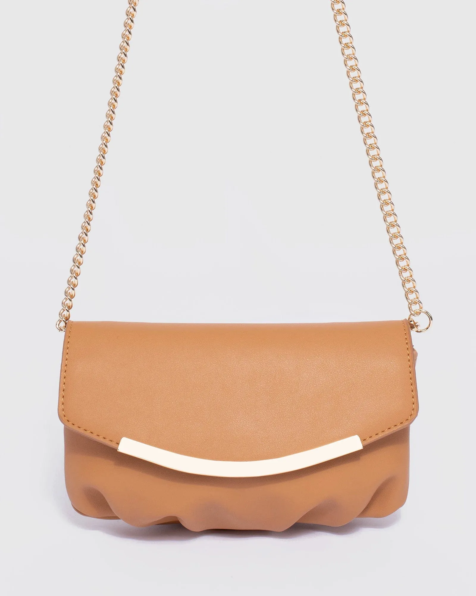 Caramel Marie Pouch Clutch Bag