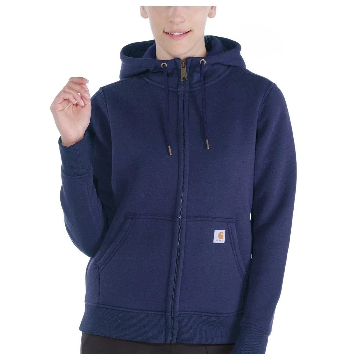 Carhartt 102788 Clarksburg Full Zip Hoodie - Navy