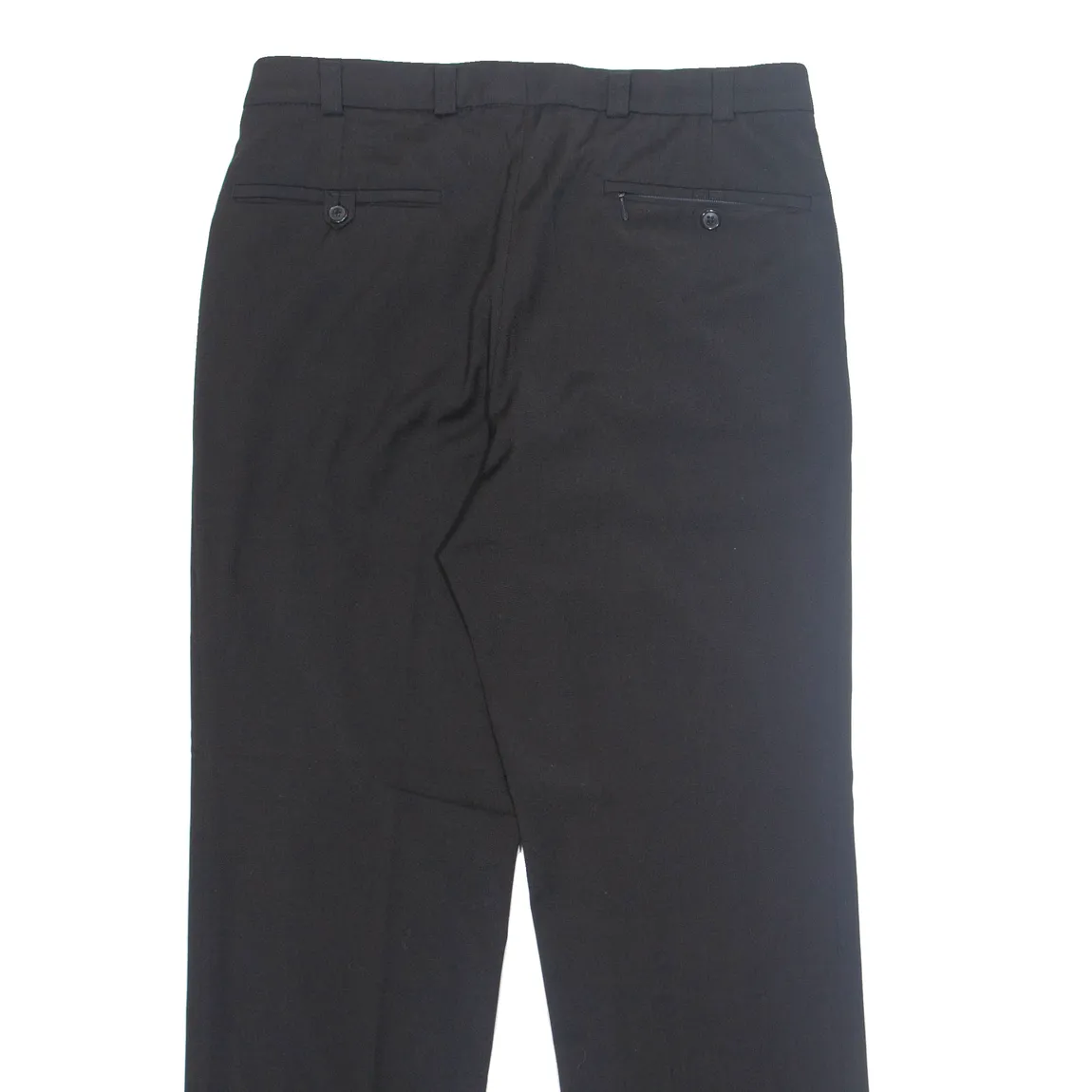 CHARLES VOGELE Chino Mens Trousers Black Regular Straight W32 L29