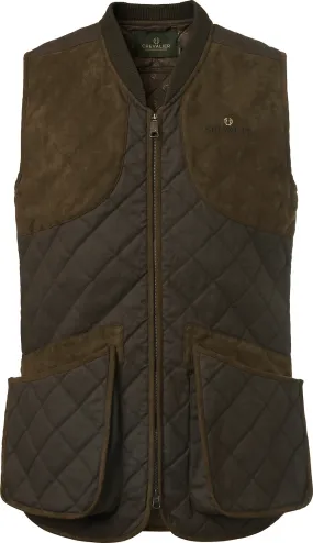 Chevalier Men's Vintage Shooting Vest  Leather Brown | Buy Chevalier Men's Vintage Shooting Vest  Leather Brown here |