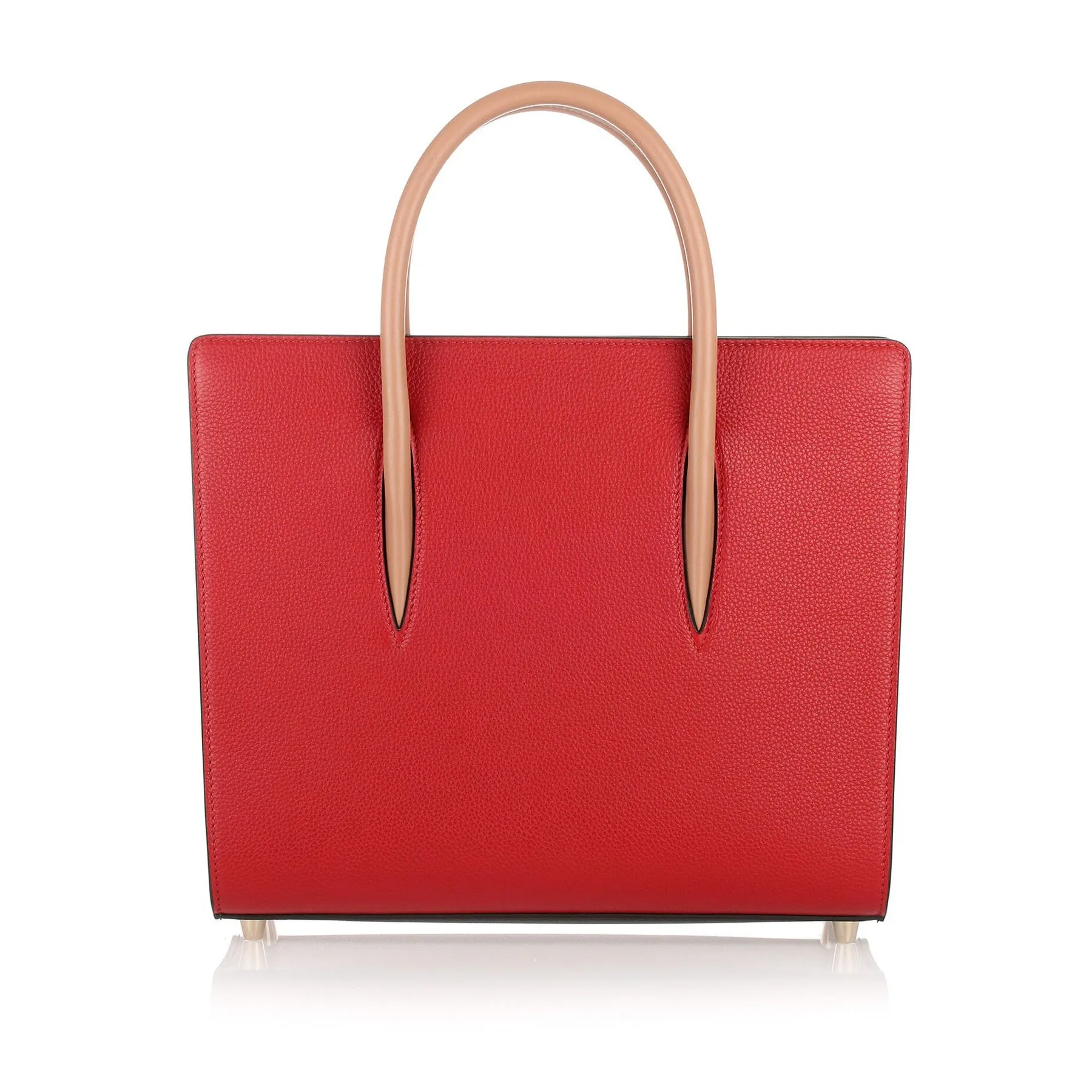 Christian Louboutin Paloma medium red leather bag