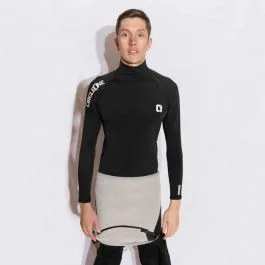 Circle One Men's Polypro Thermal Rash Vest Icon Long Sleeve - Black