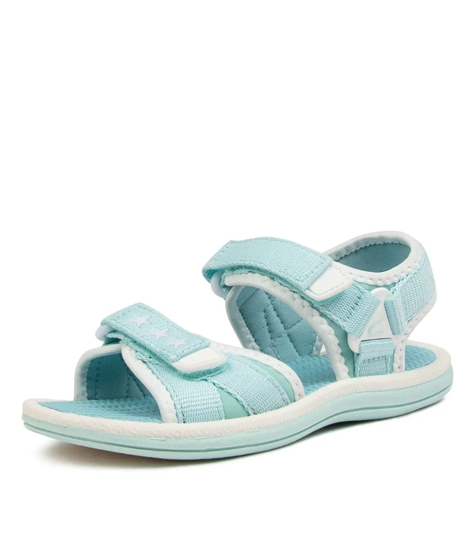 CLARKS Fern Tot Mint-white