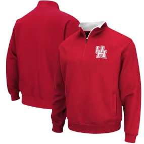 Colosseum Houston Cougars Red Tortugas Logo Quarter-Zip Pullover Jacket