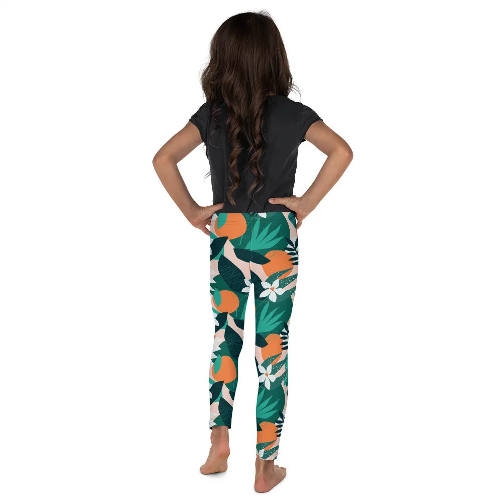 Contemporary Tropical Kid's Leggings