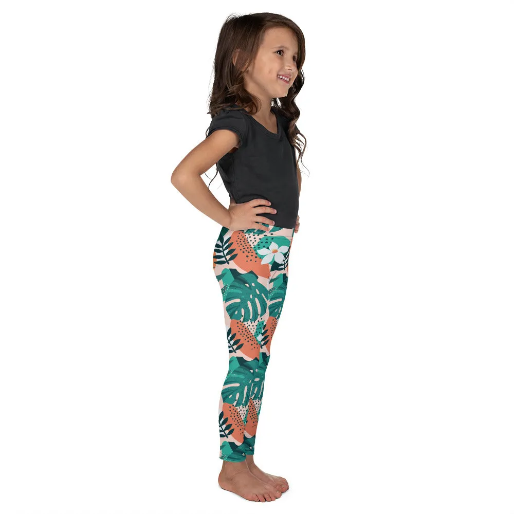 Contemporary Tropical Kid's Leggings