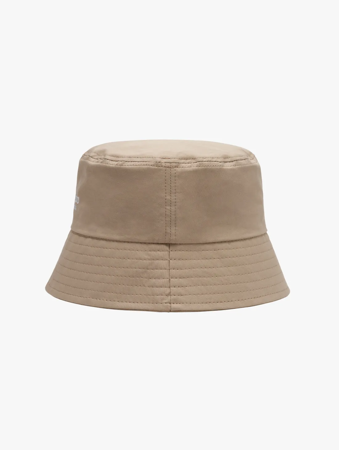 COTTON WASHED BUCKET HAT-BEIGE